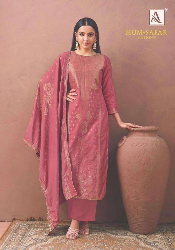 Alok suits humsafar edition 5 Wholesale dress materials market in Pune